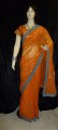 Gorgeous Sari Choli Ensemble Orange trq