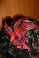  Beautiful Hair Fascinator Red