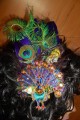 Beautiful Hair Fascinator Peacock 2