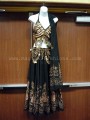 Black Copper Embroidered Ensemble