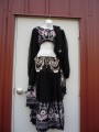 Gorgeous Black Embroidered Set