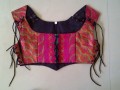 Pretty in Pink Lace up Vest