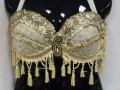Impressive Ivory Bra & Belt 3pc Set