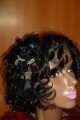 Beautiful Hair Fascinator Green Copper