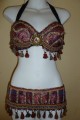 Gorgeous Brocade Bra Belt Set 3 pieces