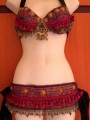 Beautiful Brocade Bra Belt Set  No.27