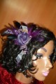  Beautiful Hair Fascinator Purple