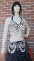 Gorgeous Coin Bra and Belt . Bra is available in M. L. XL